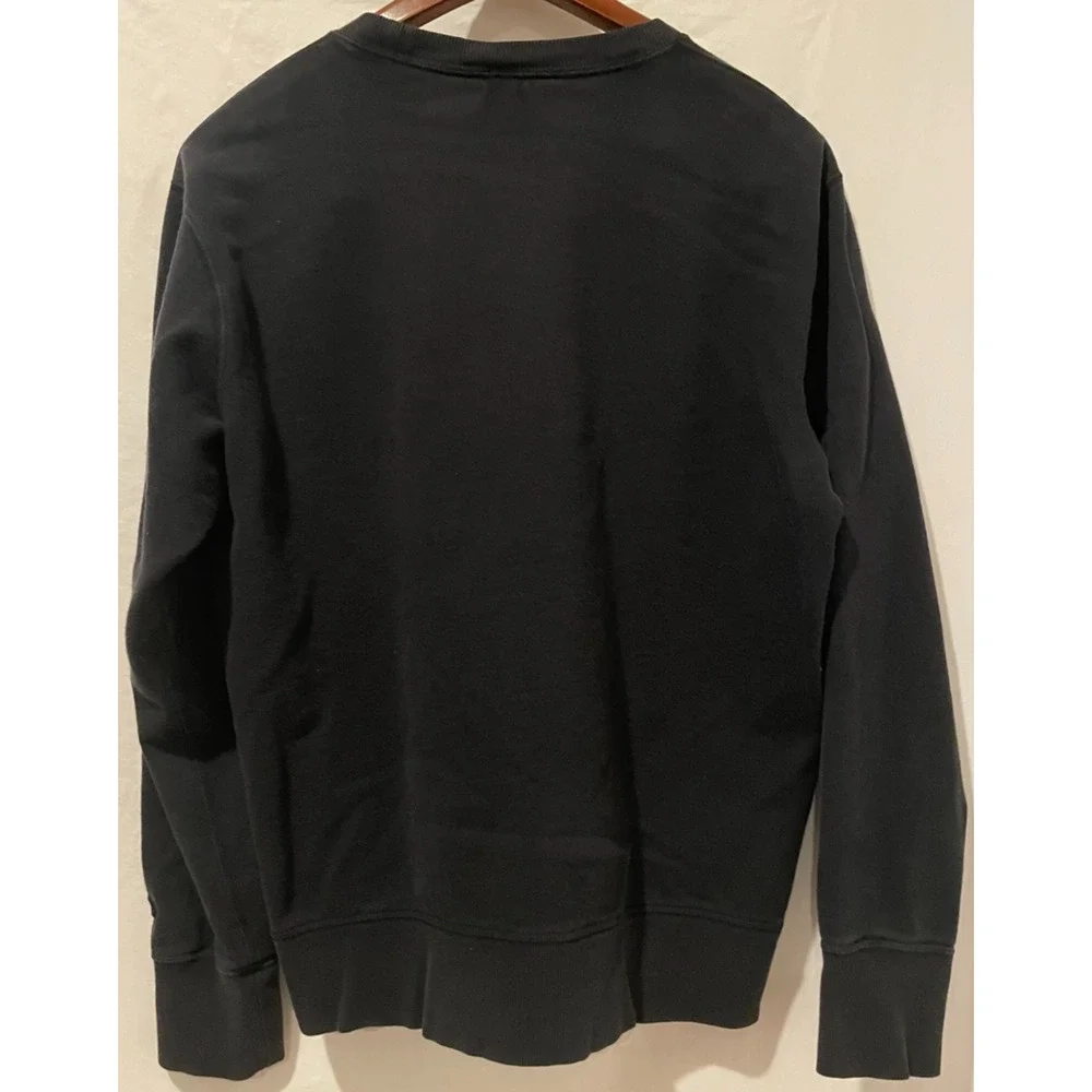 Peanuts Snoopy x KAWS Uniqlo Skateboard Graphic Crewneck Black - M - Picture 3 of 4